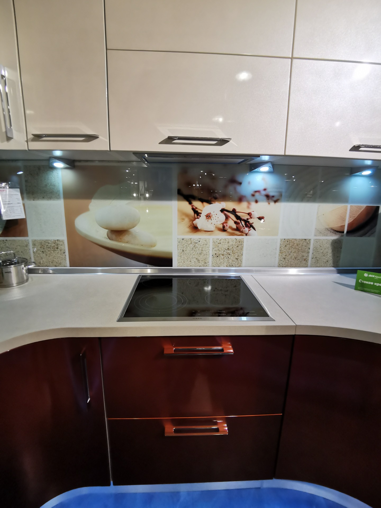 Creative oval countertop and kitchen Moderano kitchen